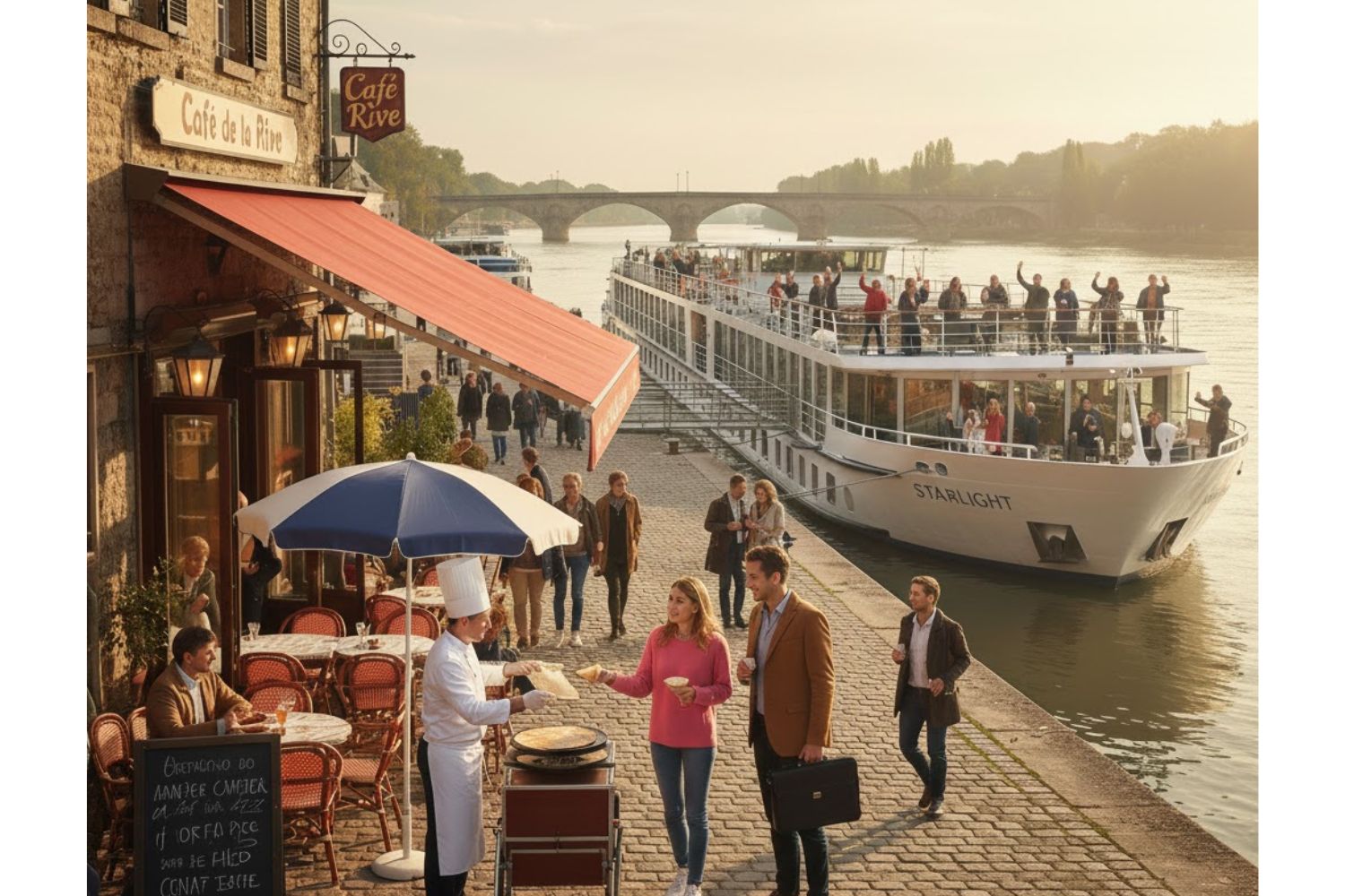 Cruise, Crepes & Cafe Charm - Wed., May 13, 2026